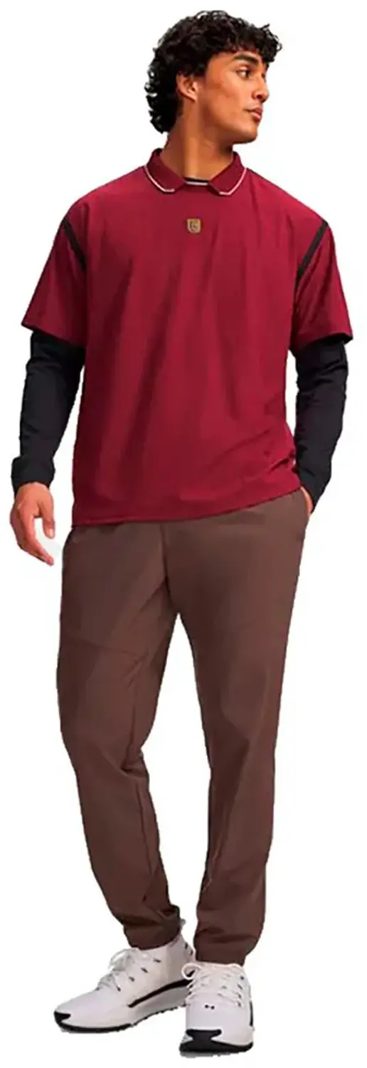 Under Armour Vibe Woven Joggingbroek Heren - Bruin - M - afbeelding 3 van 4