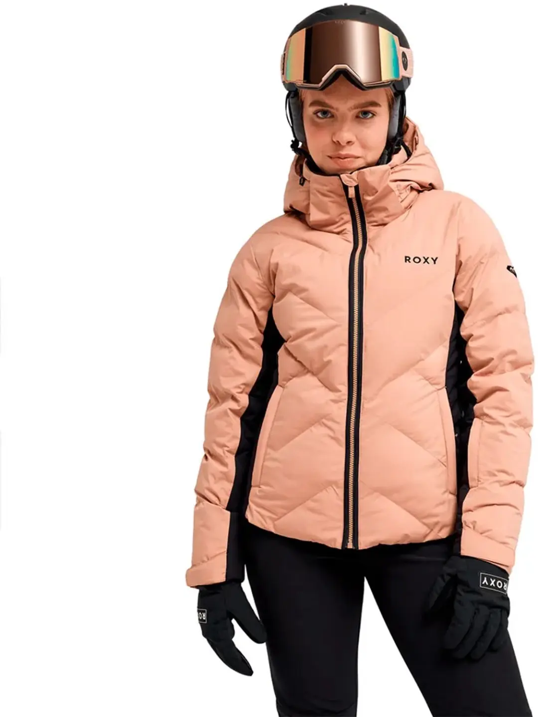 Roxy Snowdrift Jas Oranje S Vrouw