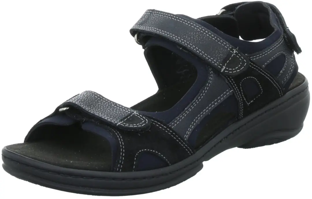 Fidelio 445007-10 dames sandalen zwart maat 38