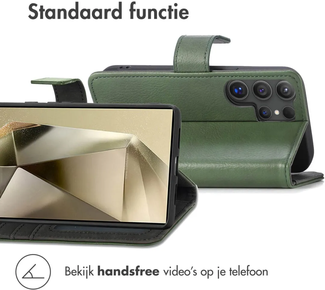 Imoshion Hoesje Samsung Galaxy S25 Ultra - 3 Pasjes Groen