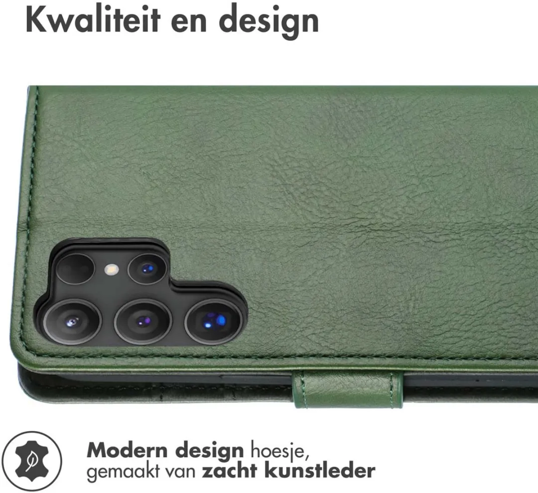 Imoshion Hoesje Samsung Galaxy S25 Ultra - 3 Pasjes Groen