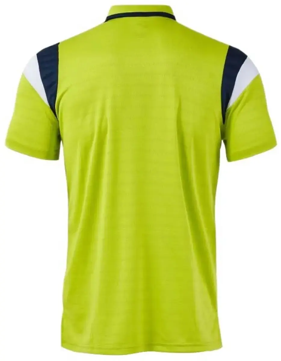 Joma Terra Poloshirt Korte Mouw - Lime/Navy - afbeelding 2 van 4