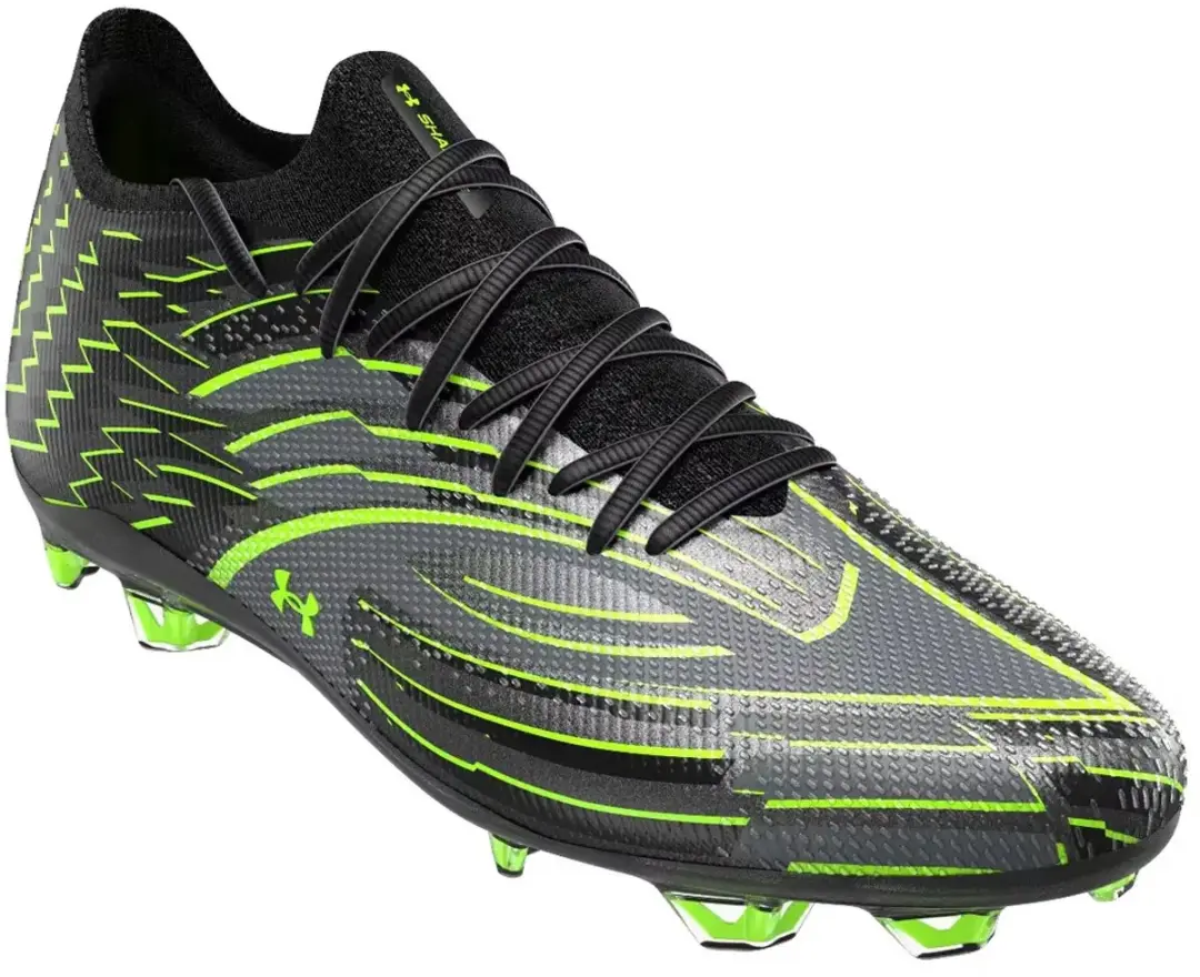 Under Armour Shadow Elite 4 FG Voetbalschoenen - Zwart - afbeelding 3 van 6