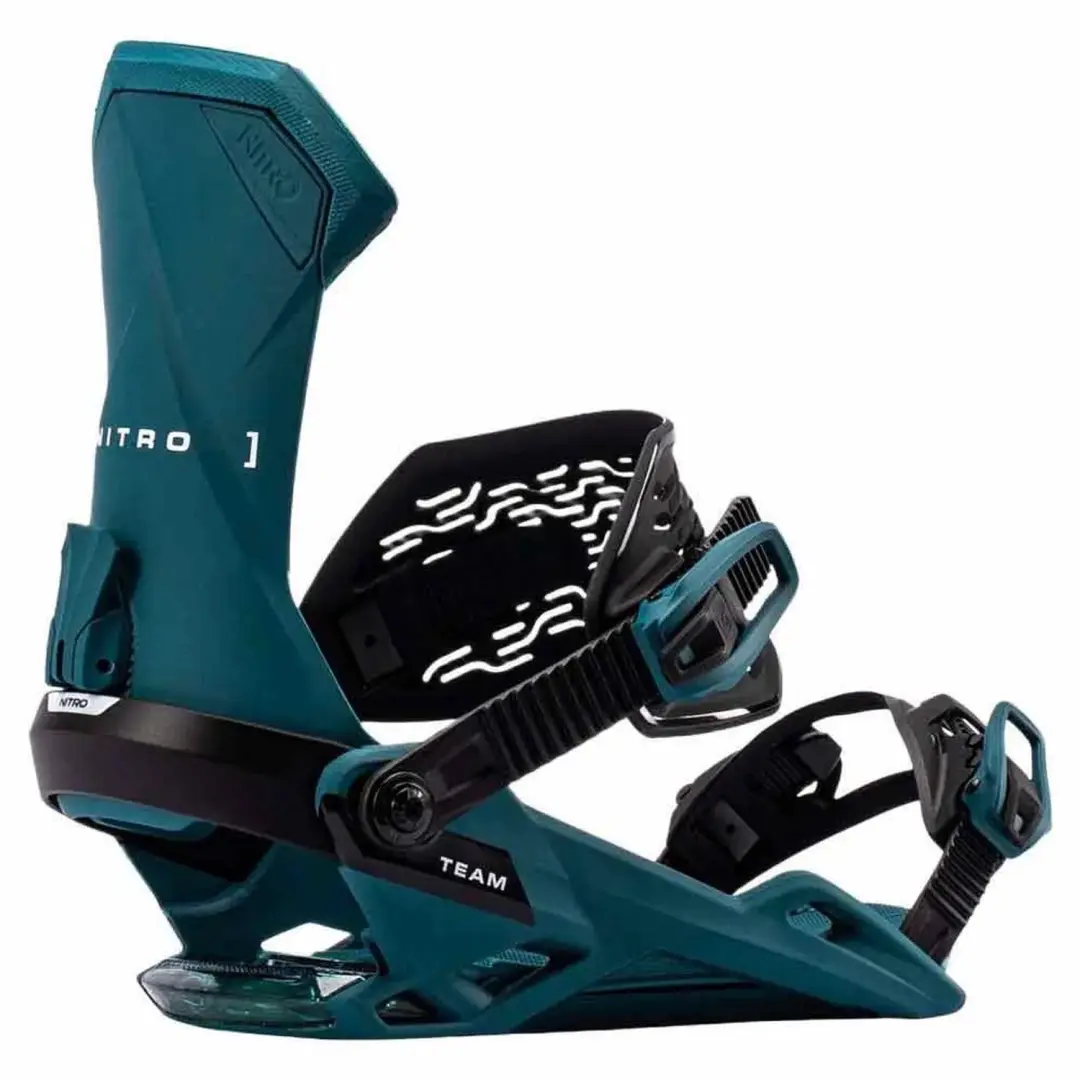 Nitro Team Snowboardbindingen Blauw M