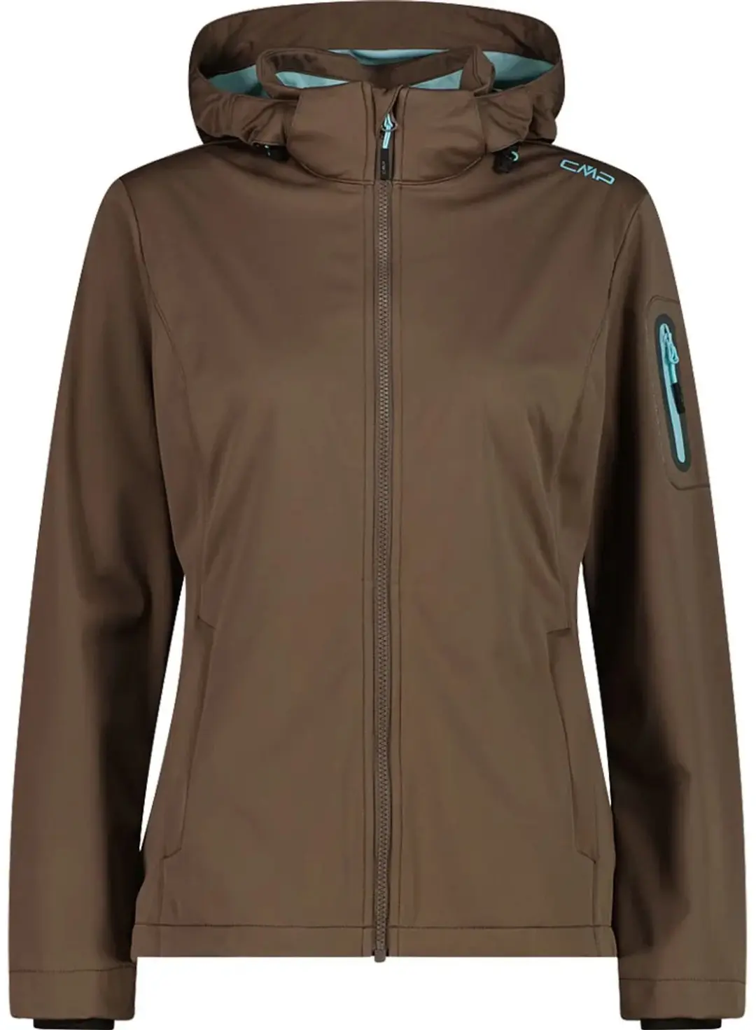 Cmp Light 39a5016 Softshelljack Bruin M Vrouw
