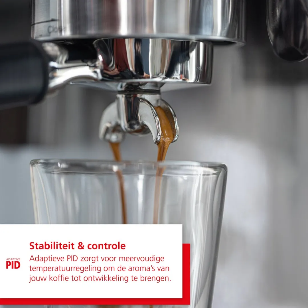 Solis Barista Perfetta Plus 1170 V2 Pistonmachine - Zilver