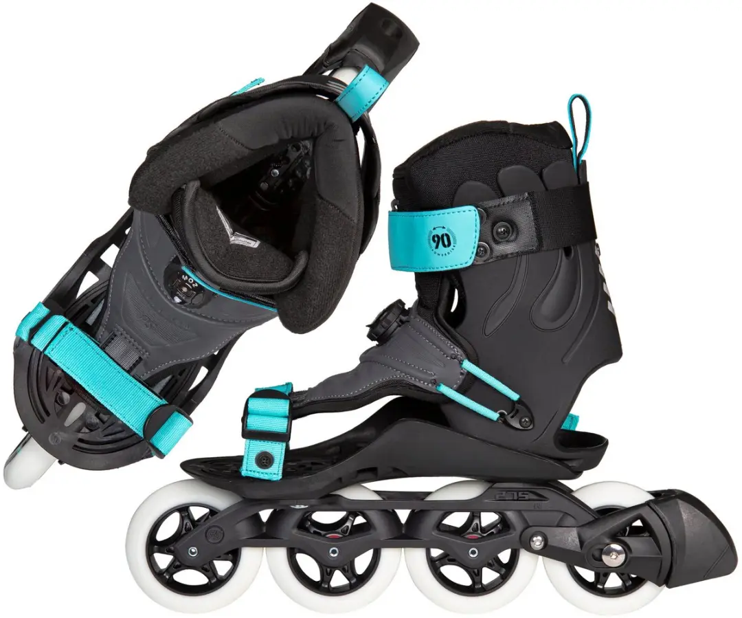 Powerslide Doop Urban 90 Inline Skates - Zwart - afbeelding 4 van 4