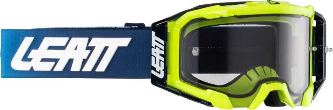 Leatt Velocity 5.5 Blauw Wit Geel Crossbril
