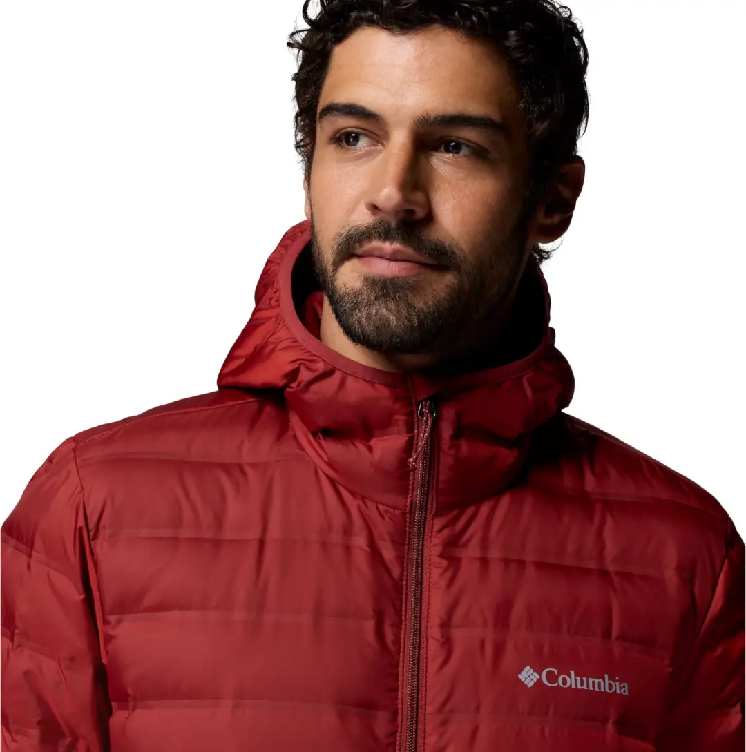 Columbia Lake 22 II Down Hooded Jacket - Rood - afbeelding 4 van 4