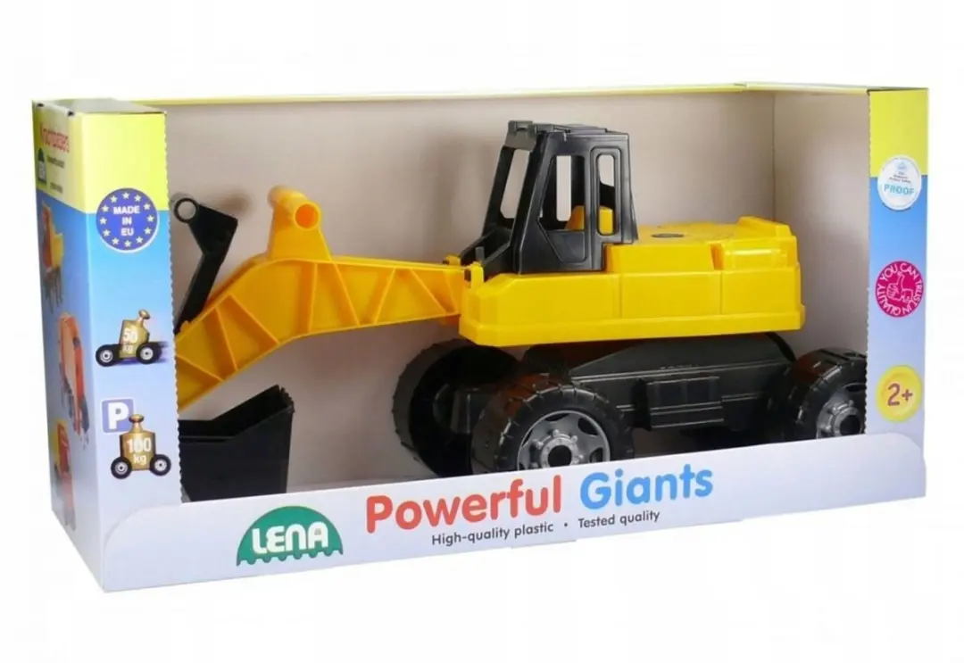 Grote Graafmachine van de Powerful Giants serie van Lena. Sterk Speelgoed met Eu