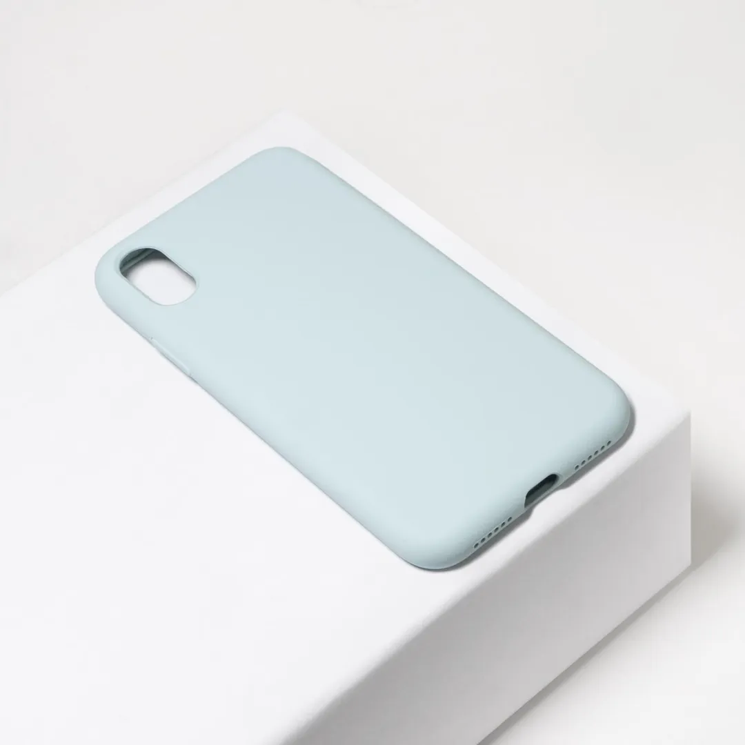 BMAX Siliconen Hoesje iPhone Xs Max BMAX6413612 - Zeeblauw