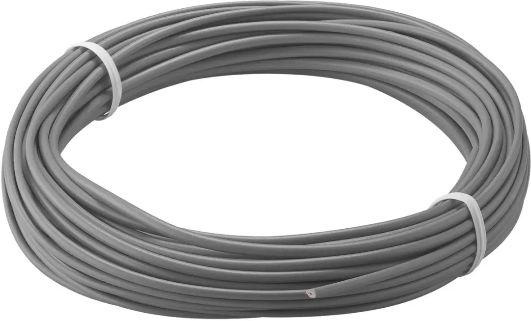 Goobay 55047 Koperdraad geïsoleerd 0,14mm² - 10m - Grijs - afbeelding 5 van 6