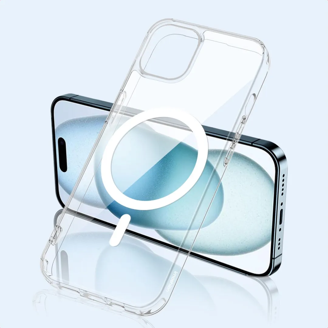 Imoshion Hoesje iPhone 15 Transparant - MagSafe