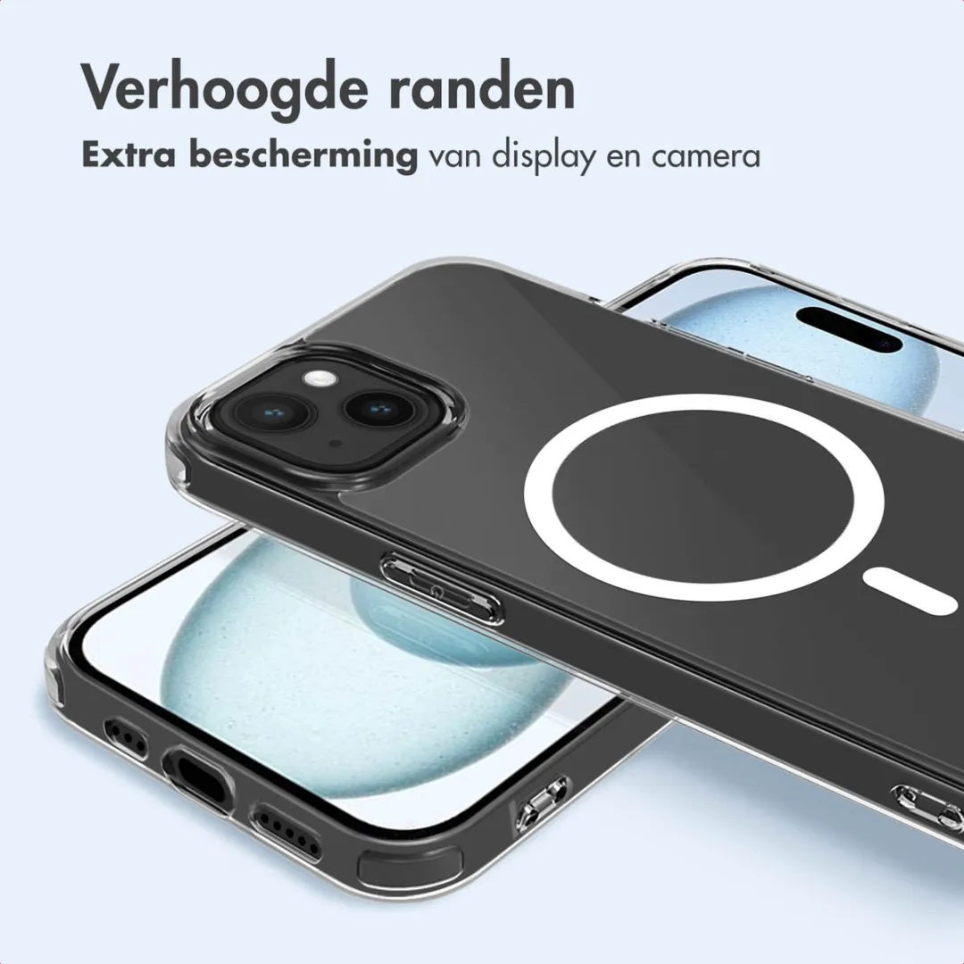 Imoshion Hoesje iPhone 15 Transparant - MagSafe