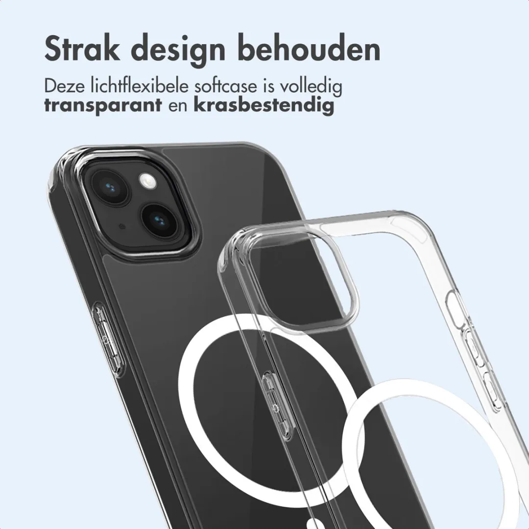 Imoshion Hoesje iPhone 15 Transparant - MagSafe - afbeelding 6 van 6