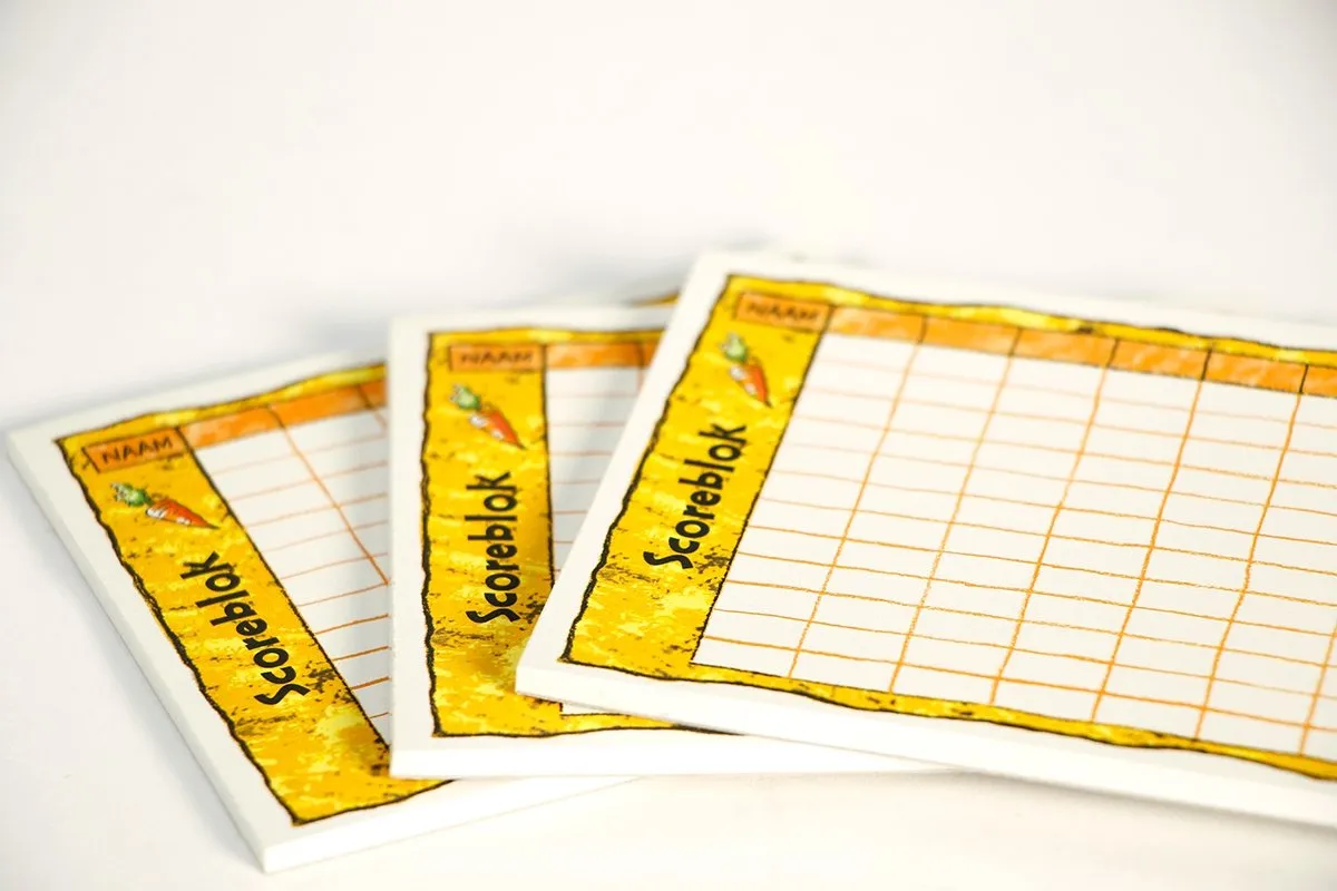 999 Games Konijnenhokken Dobbelspel - 3 Stuks - Multikleur