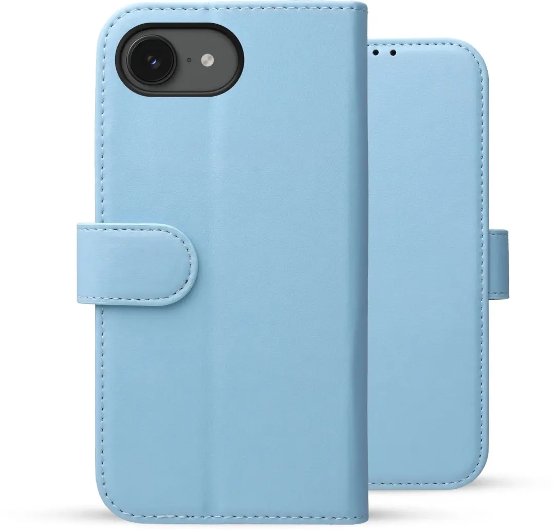 Rosso Element Modern Hoesje iPhone 17e / 16e - Lichtblauw - afbeelding 3 van 6