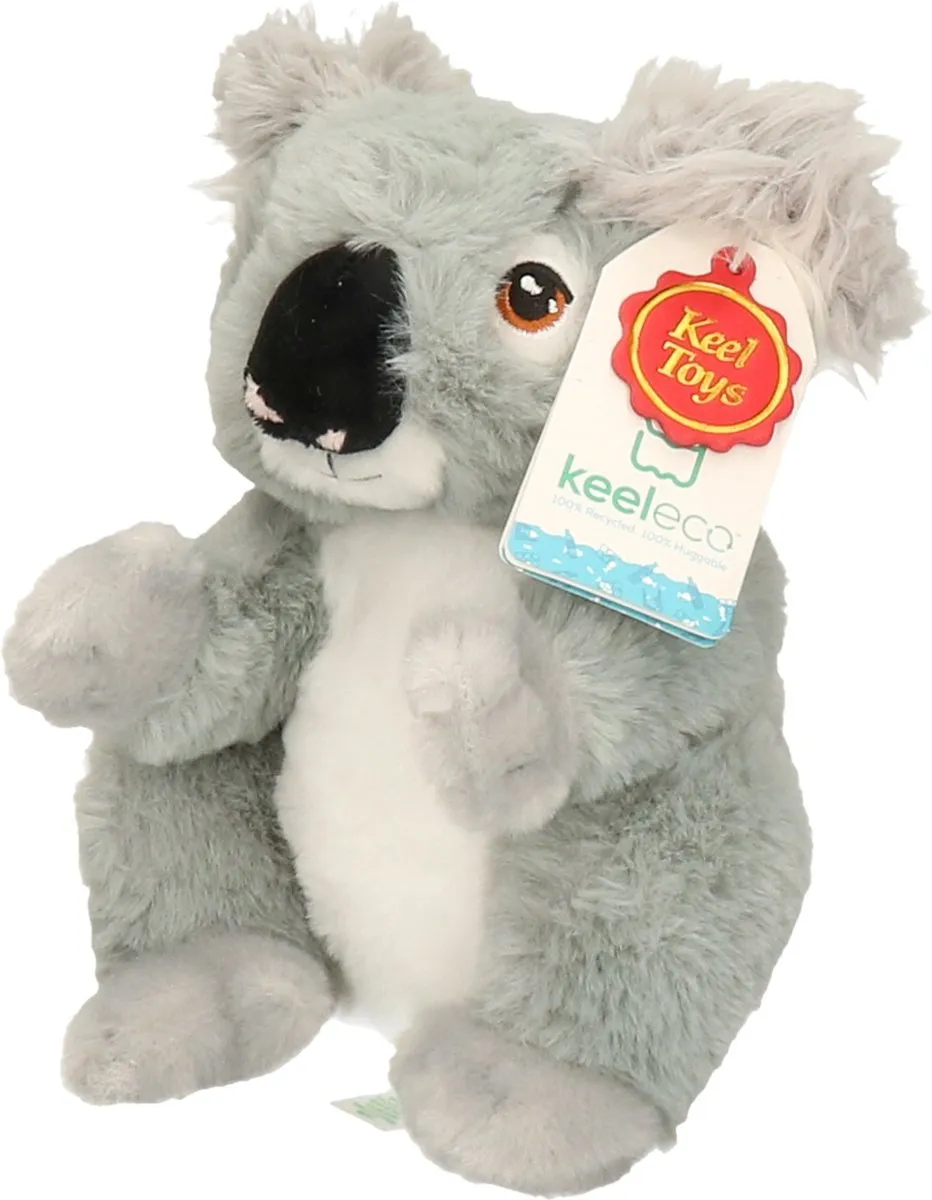 Keel Toys Koala Beer Pluche Knuffel - 18cm - Multicolor