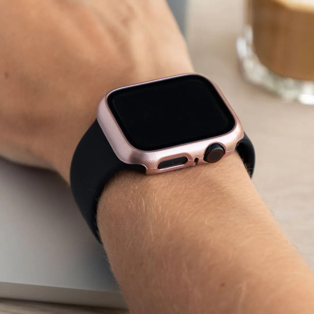 Imoshion Apple Watch 44mm Rosé goud Hoesje - Full Cover