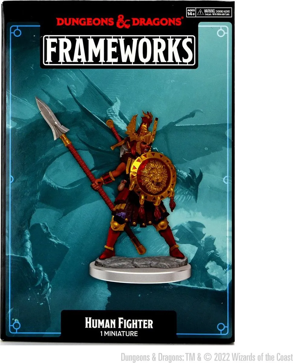 Wizkids D&D Frameworks Human Fighter Female
