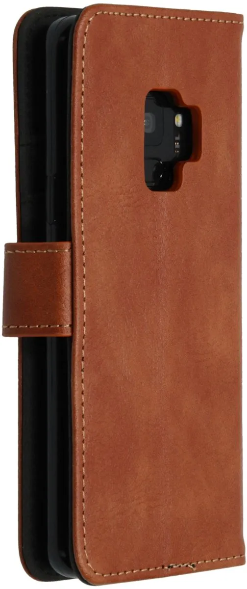 Imoshion Hoesje Samsung Galaxy S9 - 3 Pasjes - Bruin