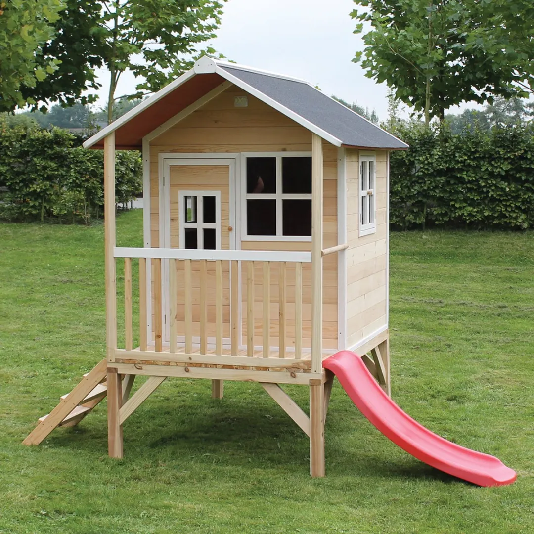 EXIT Toys Loft 300 Houten Speelhuis - Naturel