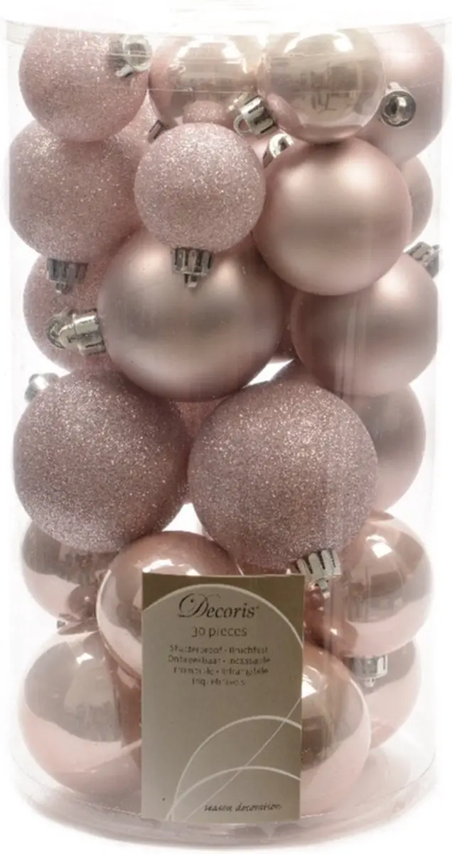 Decoris Kerstballen Set