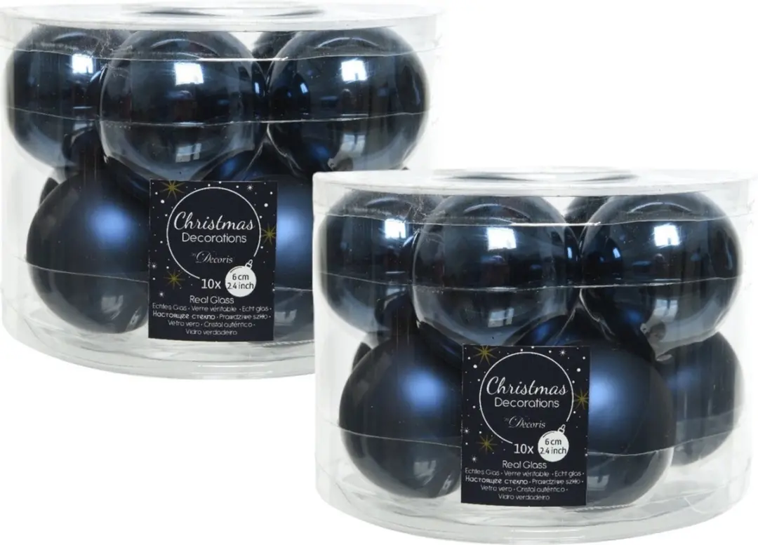Decoris Kerstballen set