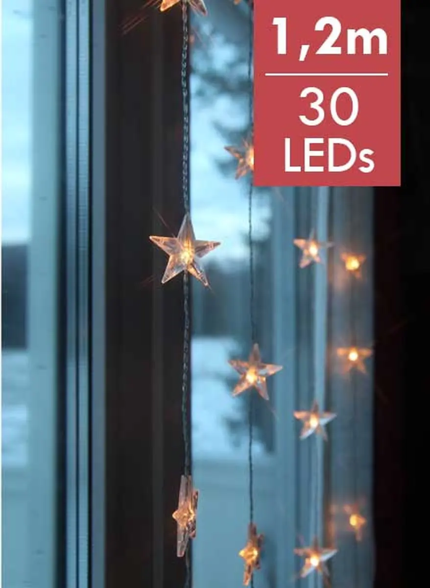 LED Ster gordijn