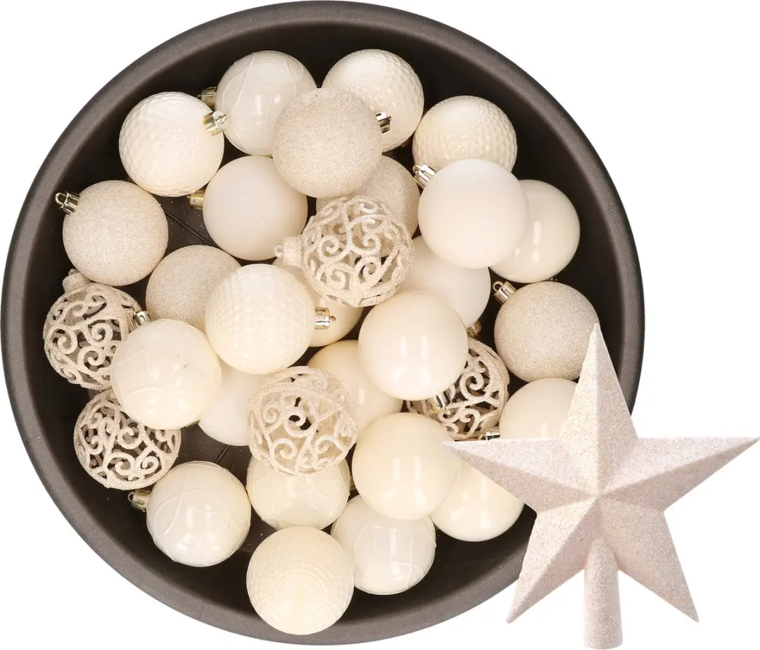 Kunststof kerstballen