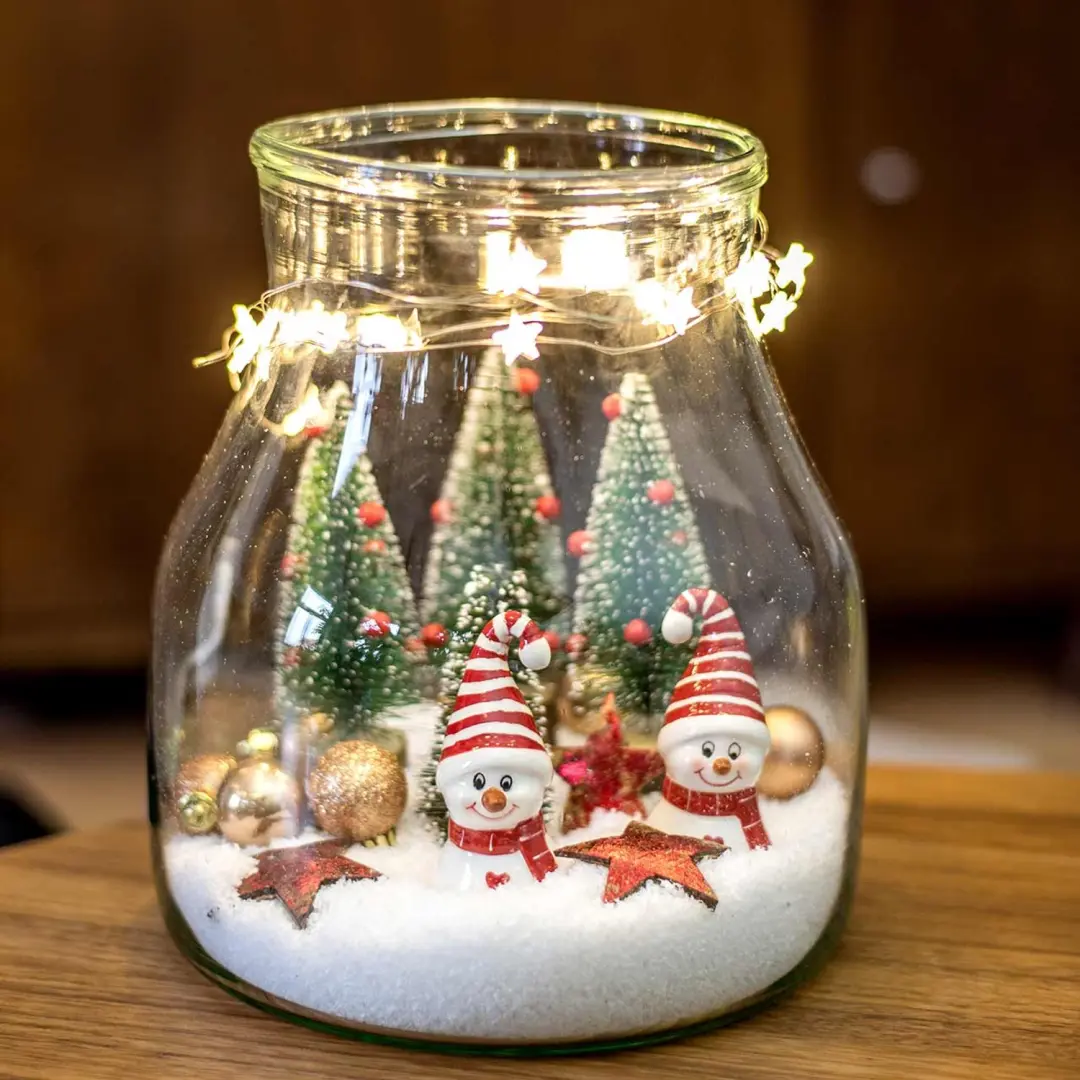 Decoris Kleine Kerstballen Goud 3cm - 14x - afbeelding 3 van 6