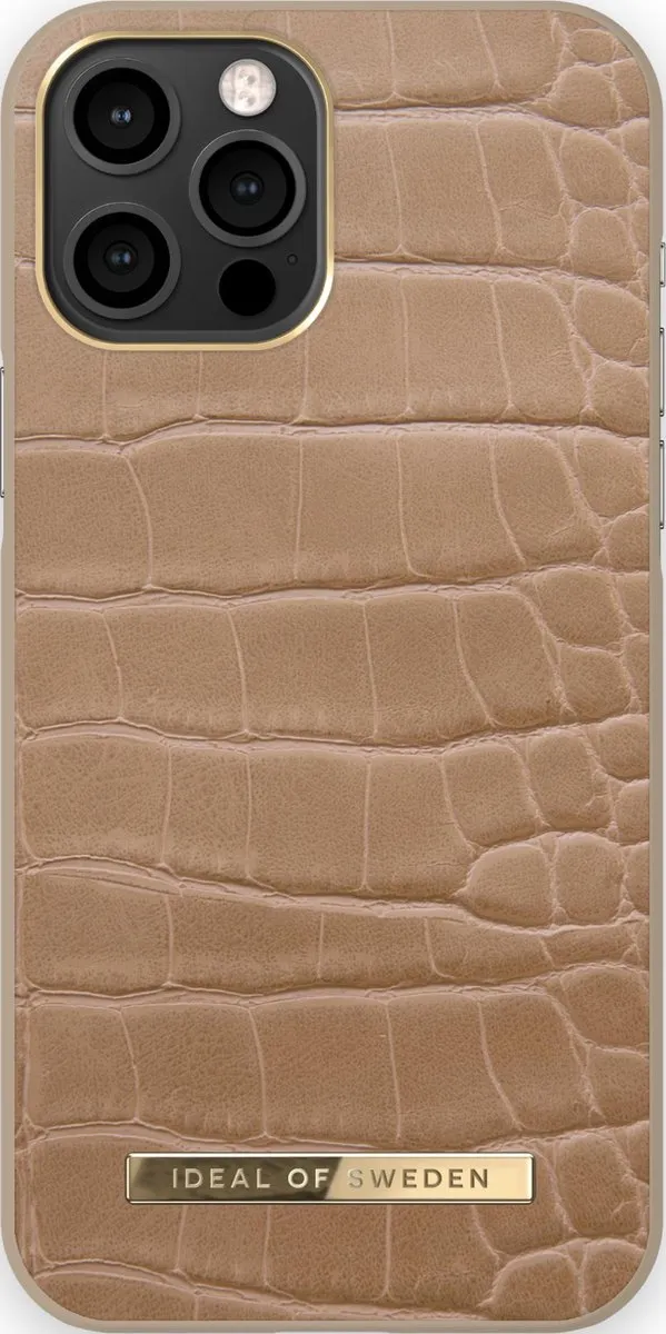 iDeal of Sweden Atelier Case iPhone 12/12 Pro Camel Croco - IDACAW21-I2061-325