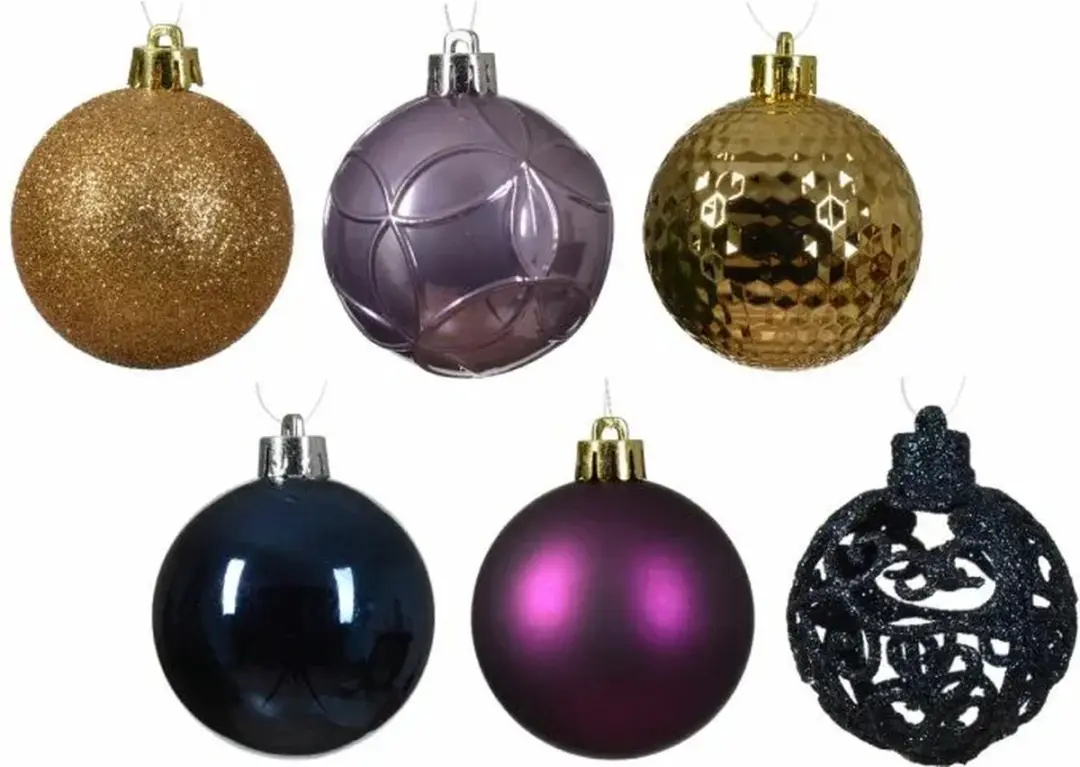 Decoris kerstbal 37 6 cm
