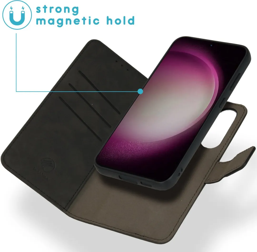 Imoshion Hoesje Samsung Galaxy S23 FE - 2-in-1 Bookcase Zwart