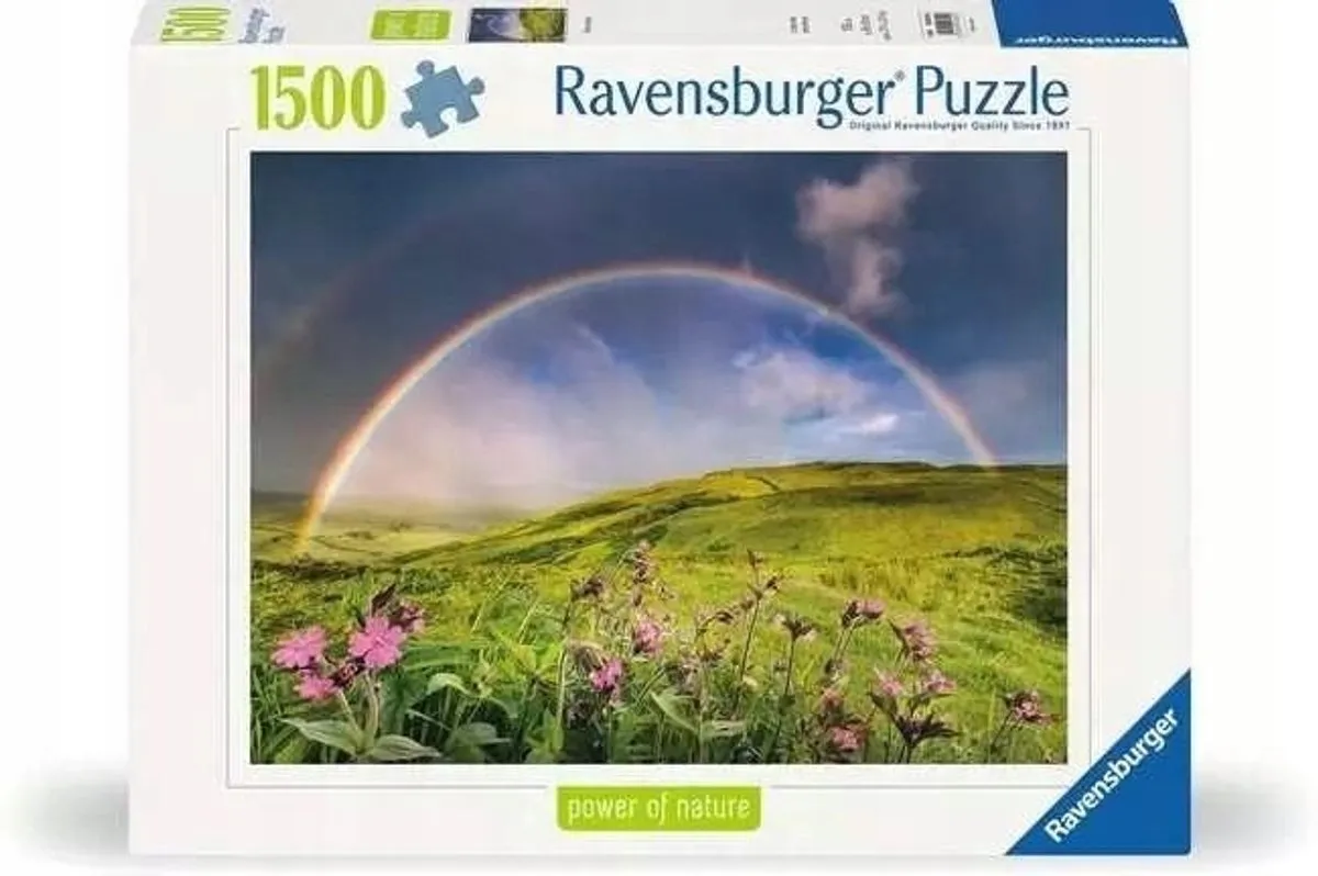 Ravensburger Puzzle Regenboog 1500 Stuks - afbeelding 3 van 3