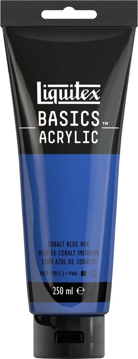 Liquitex Basics Acrylverf Cobalt Blue Hue 250ml