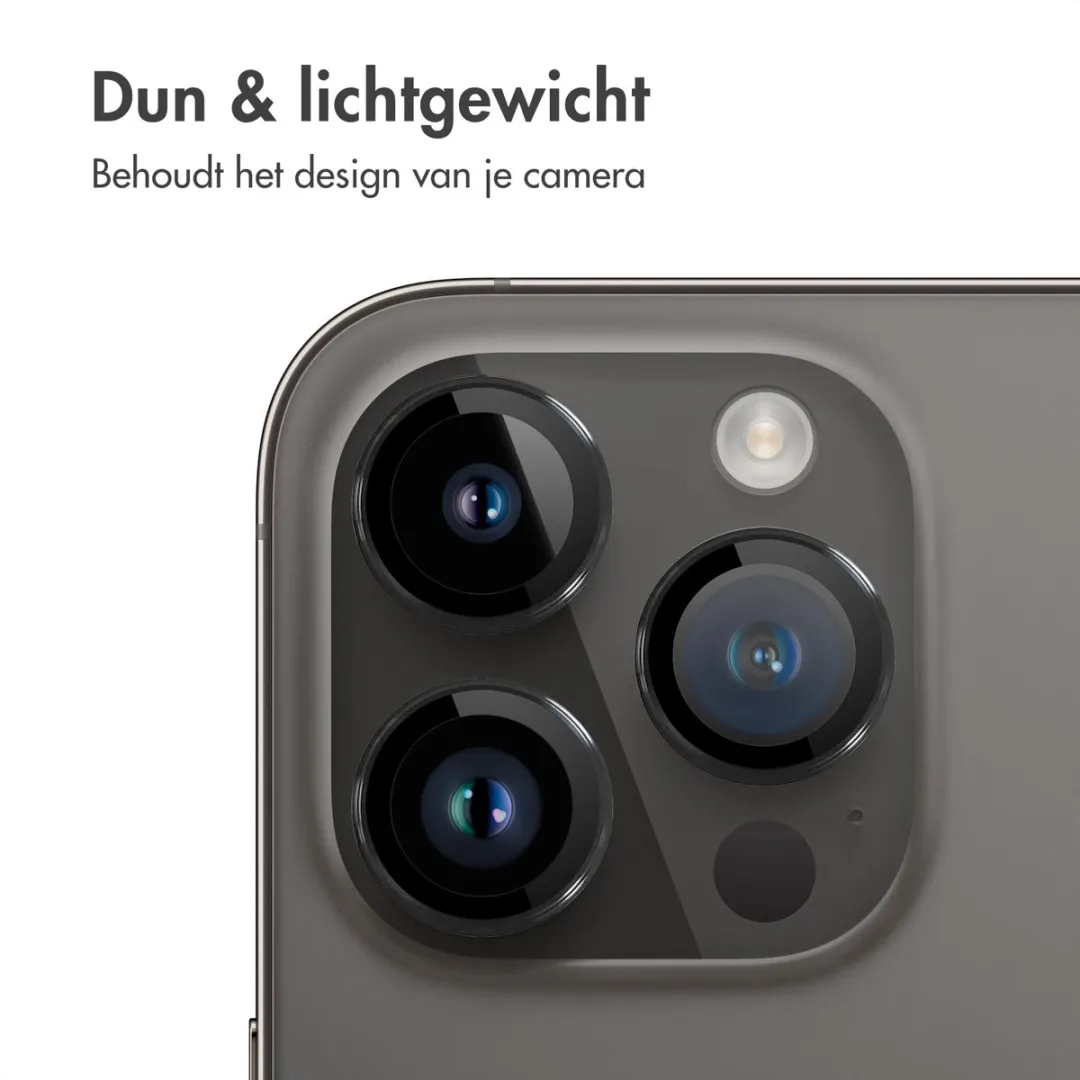 imoshion Camera Lens Protector SH00063156 - 2 Stuks - Graphite