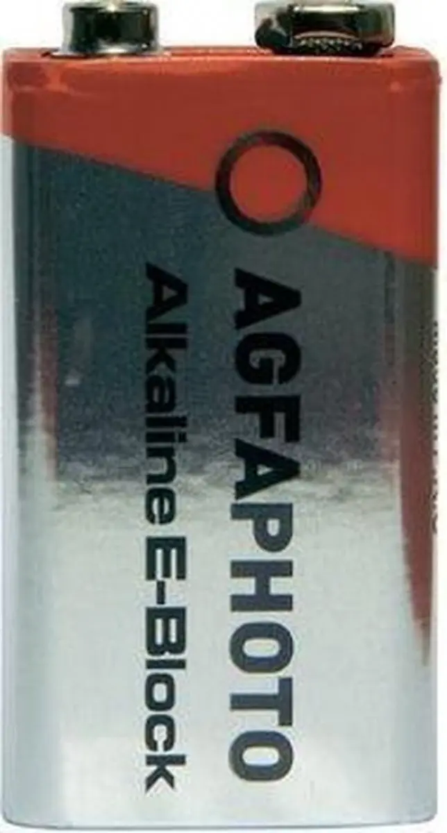 AgfaPhoto Platinum 9V Alkaline Batterij - 6LR61 - afbeelding 2 van 3