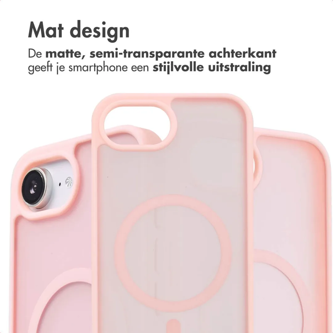 Imoshion Hoesje iPhone 16e MagSafe Lichtroze
