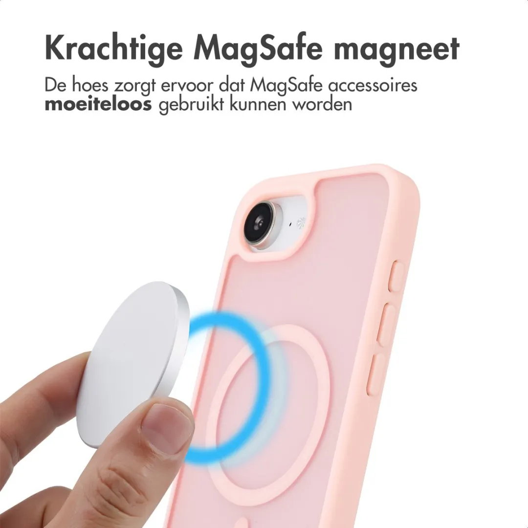 Imoshion Hoesje iPhone 16e MagSafe Lichtroze