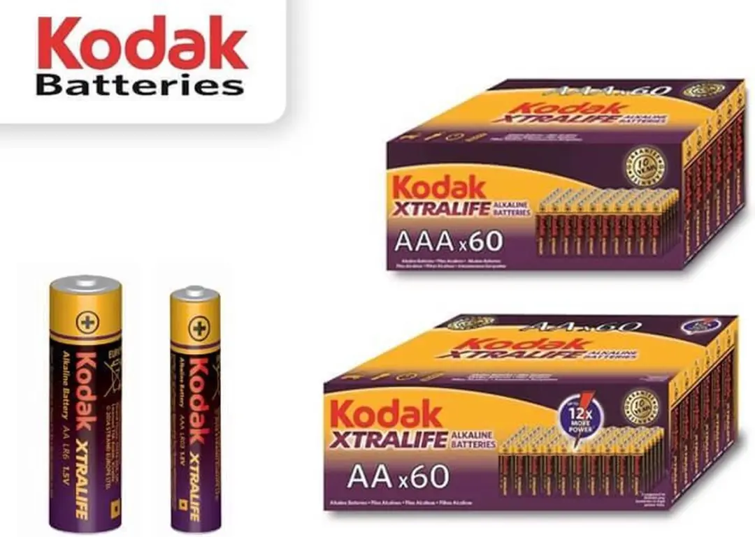 Kodak Xtralife Alkaline AA Batterijen - 60x - afbeelding 4 van 6