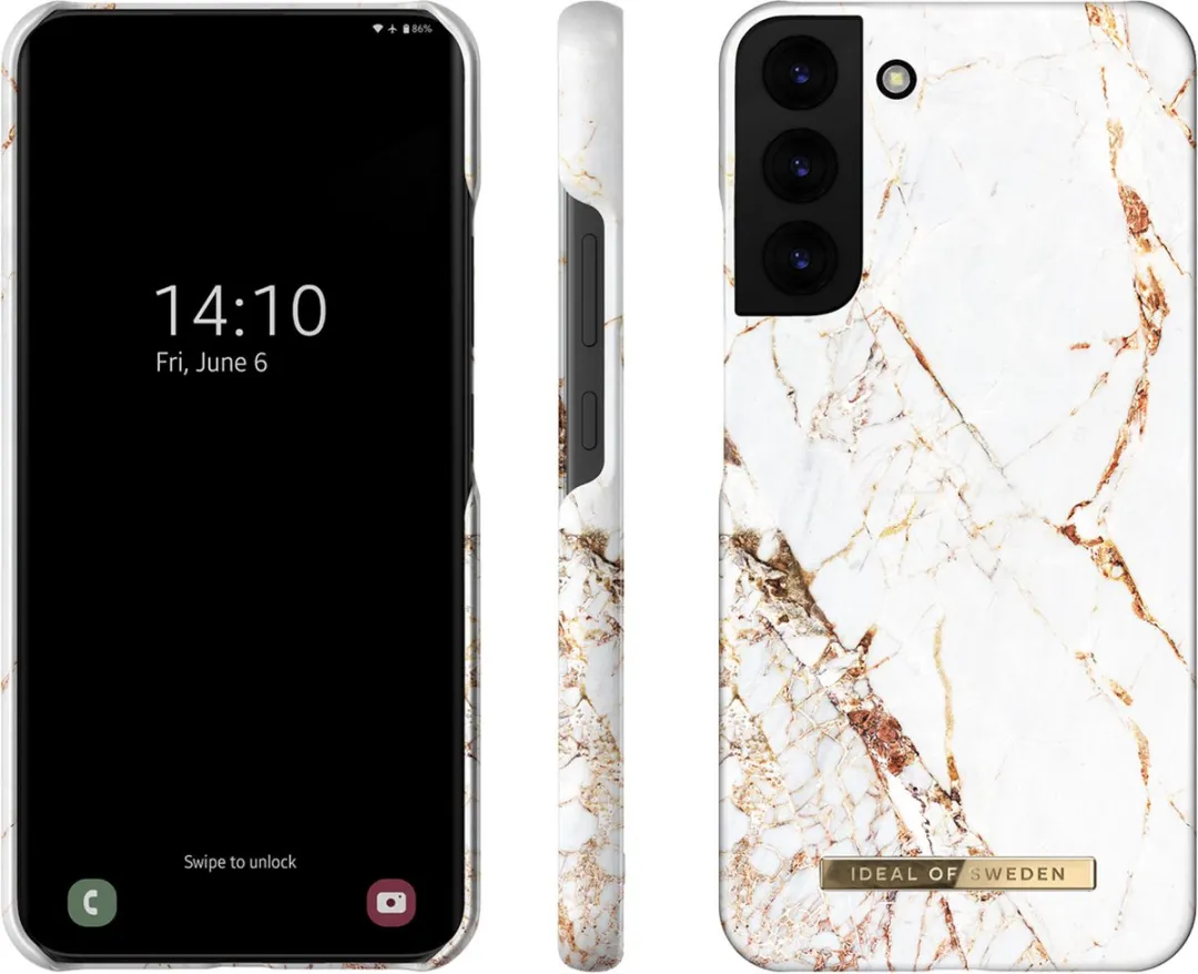 iDeal of Sweden Fashion Backcover S22 Plus - Carrara Gold