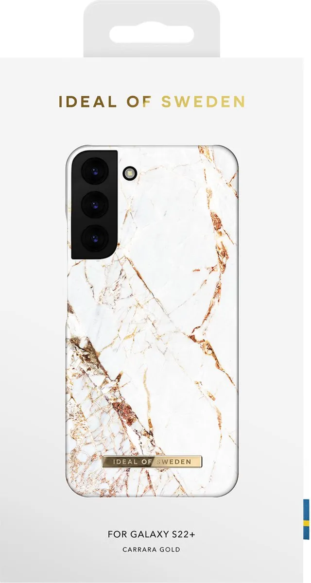 iDeal of Sweden Fashion Backcover S22 Plus - Carrara Gold