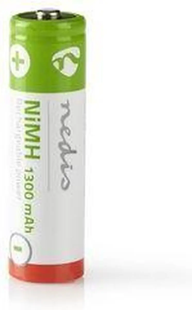 Nedis Oplaadbare NiMH-batterij AA 1300 mAh - 4-Pak - afbeelding 3 van 6