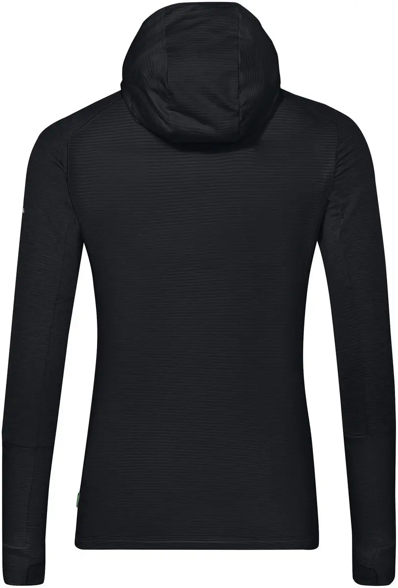 Vaude Monviso Fleece met Capuchon Dames - Zwart - 38 - afbeelding 6 van 6
