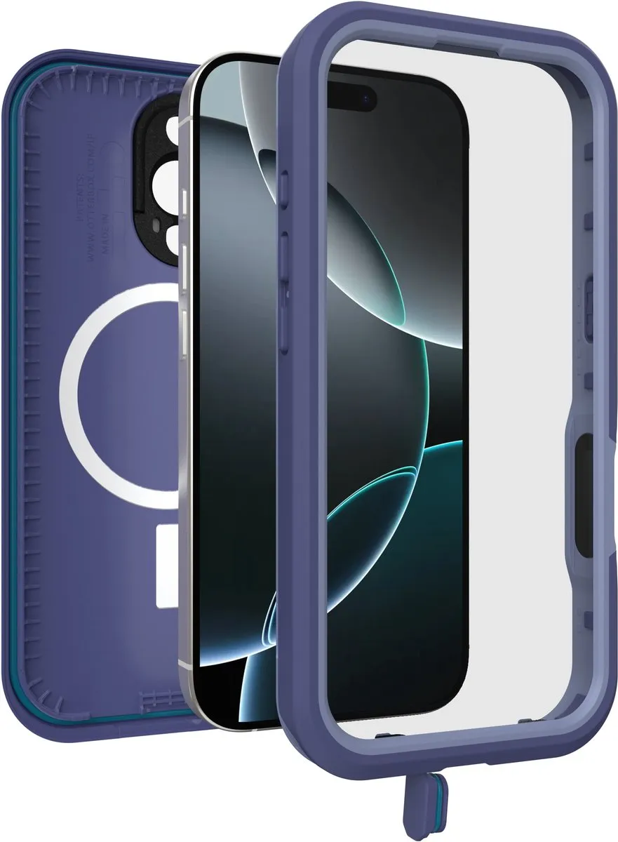 OtterBox Fre Mag iPhone 16 Pro Hoesje - Violet Valley - 77-96153