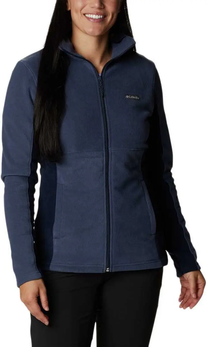 Columbia Basin Trail™ Iii Fleece Met Volledige Rits Blauw L Vrouw