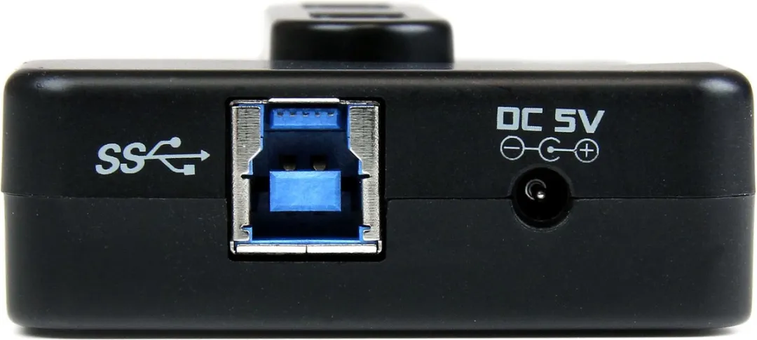 Startech 6-poort USB 3.0/2.0 Combo Hub - Zwart