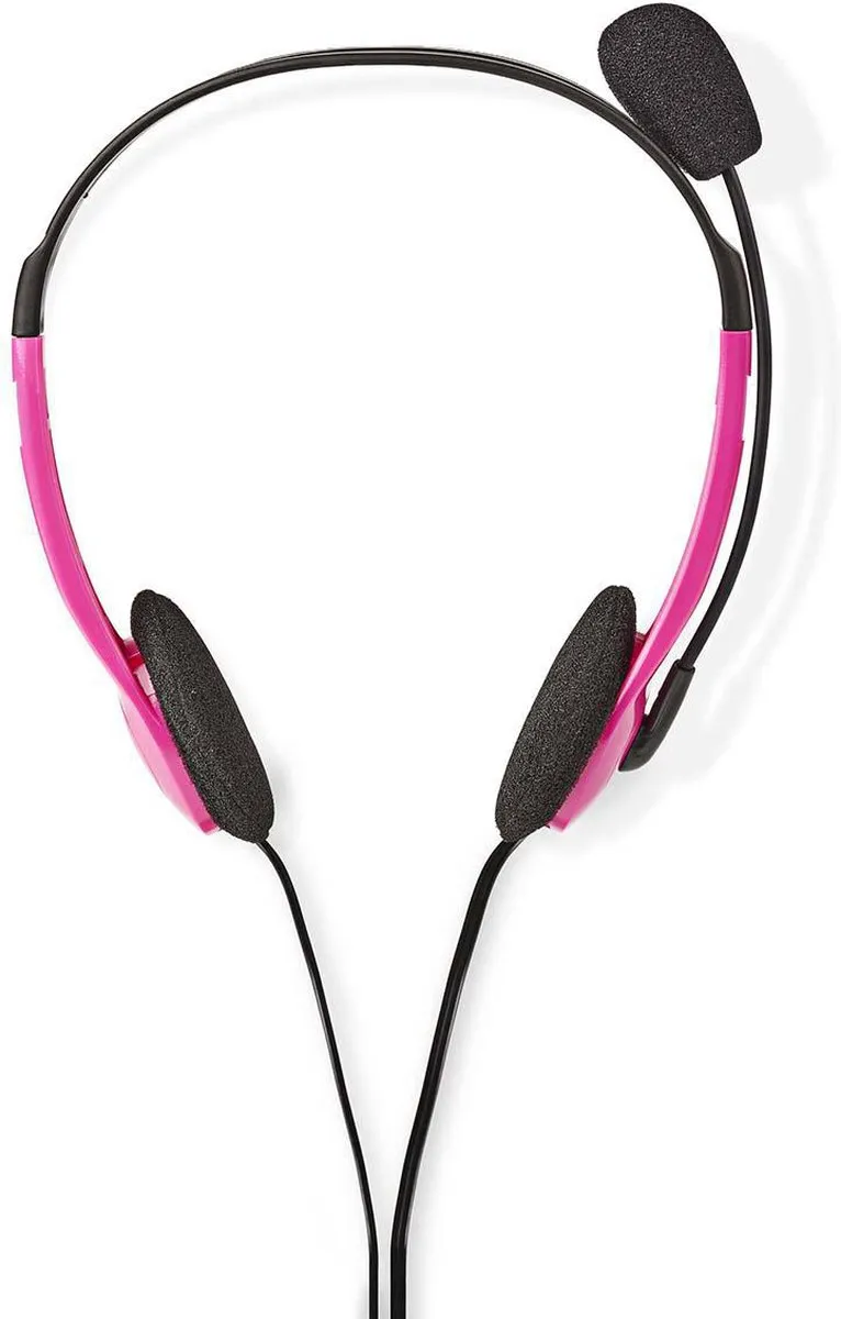 Nedis PC-Headset CHST100PK - Roze