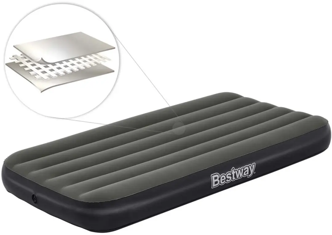 Bestway Tritech 6713L Luchtmatras 1 Persoon - Zwart/Grijs - afbeelding 3 van 6